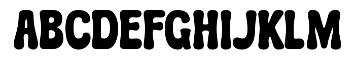 BottleQueen-Regular Font UPPERCASE