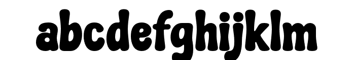 BottleQueen-Regular Font LOWERCASE