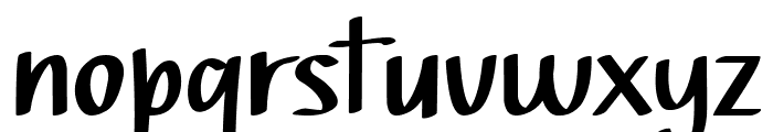 Bottsen Zatte Font LOWERCASE