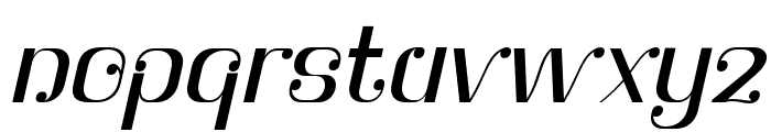 Botuna-BlackSlanted Font LOWERCASE