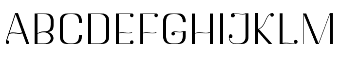 Botuna-Light Font UPPERCASE