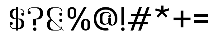 Botuna-SemiBold Font OTHER CHARS
