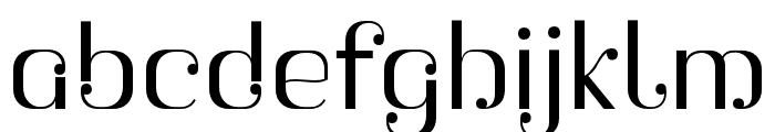 Botuna-SemiBold Font LOWERCASE