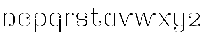 Botuna-Thin Font LOWERCASE