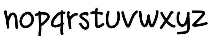 Bouchil Regular Font LOWERCASE