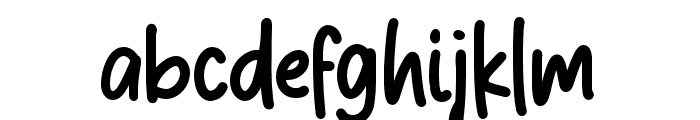 Bouchild Font LOWERCASE