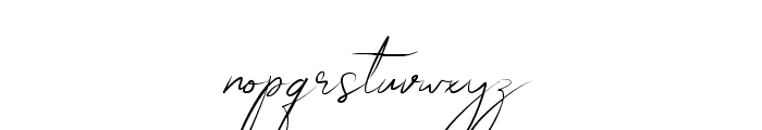 Boudelaire Font LOWERCASE
