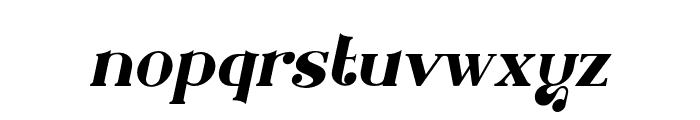 Bougenville Italic Font LOWERCASE