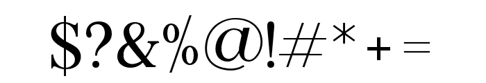 Boullevard-Regular Font OTHER CHARS