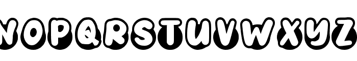 Bounce Regular Font LOWERCASE