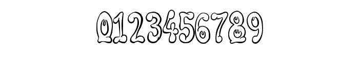 Bouncy Cartoon Doodle B Regular Font OTHER CHARS
