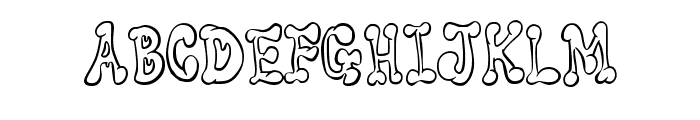 Bouncy Cartoon Doodle B Regular FONT