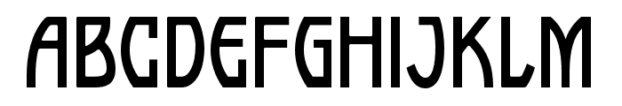 Boundhero Regular Font UPPERCASE