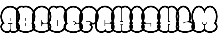 Bowings-Outline Font LOWERCASE