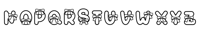 Bowkies Font LOWERCASE