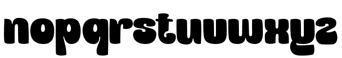 Bowlike Regular Font LOWERCASE