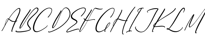 Bowlka Realittan Italic Font UPPERCASE