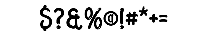 Bowly Bubble Regular Font OTHER CHARS