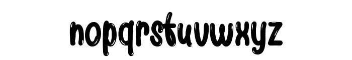 Bowly Bubble Regular Font LOWERCASE