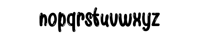 BowlyBubble-Regular Font LOWERCASE
