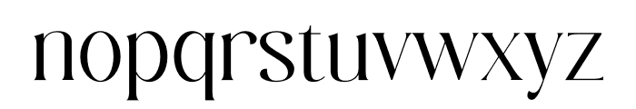 Bowtaris Font LOWERCASE