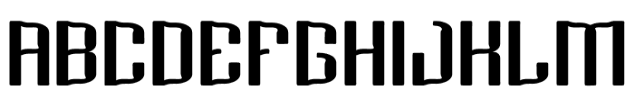 Boxcer Font LOWERCASE