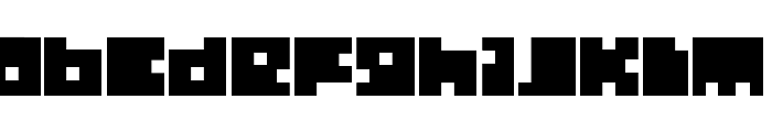 Boxtoc Font LOWERCASE