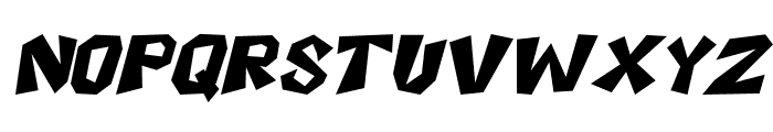 Boxtoon Italic Font LOWERCASE