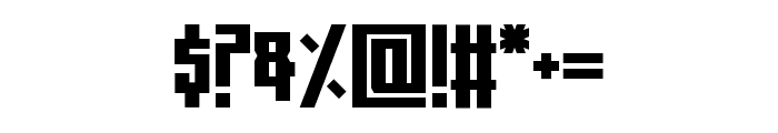 Boxxi Decorative Font OTHER CHARS