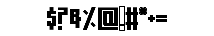 Boxxi-Outline Font OTHER CHARS