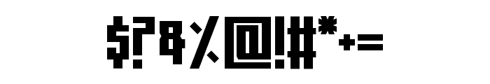 BoxxiRegular Font OTHER CHARS