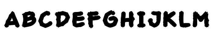 Boy Regular Font UPPERCASE