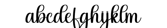 Boybirth Font LOWERCASE