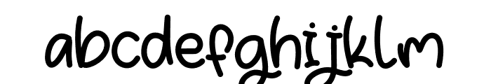 Boyish Font LOWERCASE