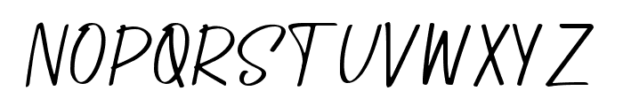 Boyscotte Font UPPERCASE