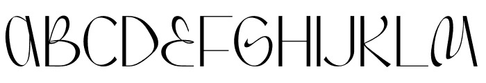 Bracella Font UPPERCASE