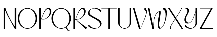 Bracella Font UPPERCASE
