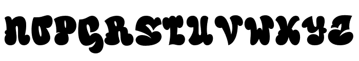 Bracheri-Regular Font UPPERCASE