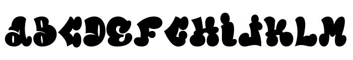 Bracheri-Regular Font LOWERCASE