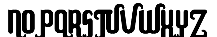 Bragaway Font UPPERCASE