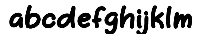 Brainy Kids Font LOWERCASE