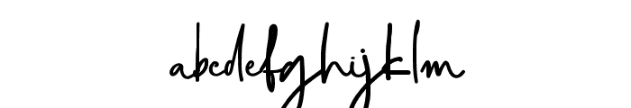  Brainy Signature Font LOWERCASE