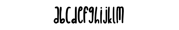 Brakelly Font LOWERCASE
