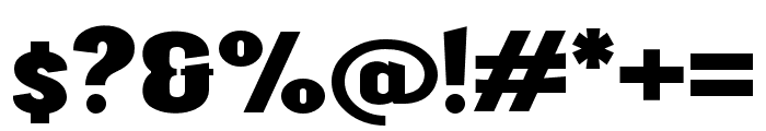 Brakoda Regular Font OTHER CHARS