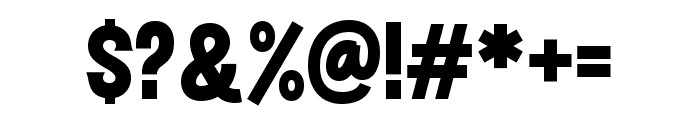 Brampton Serif Regular Font OTHER CHARS