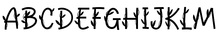 BranchyRegular Font LOWERCASE