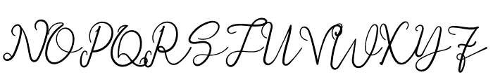 Branded Signature Font UPPERCASE