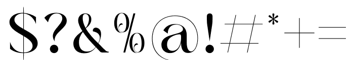 Branding Aliskaje Font OTHER CHARS