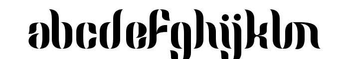 BrandyKeita-Regular Font LOWERCASE