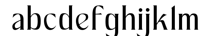 Braney Medium Font LOWERCASE
